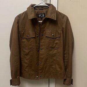 Brown Women's Lightweight Shirt Jacket